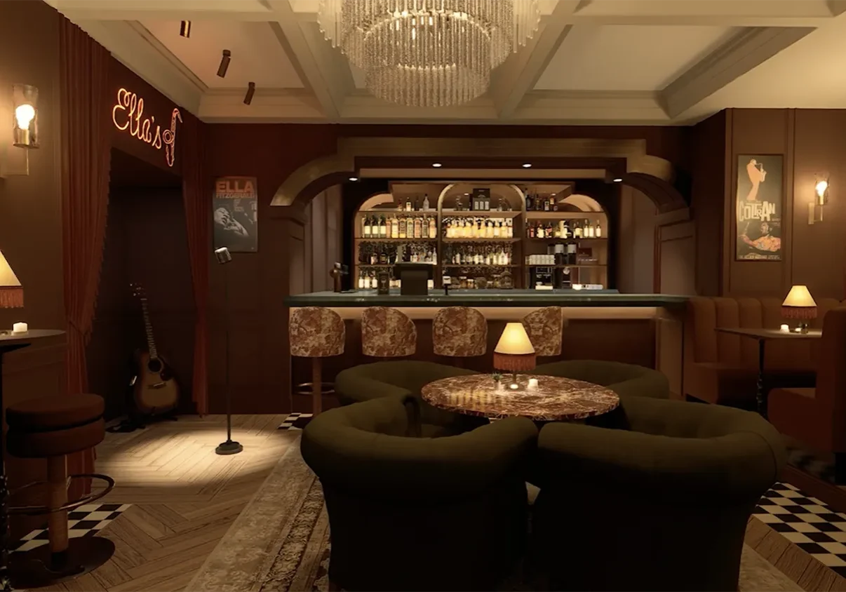 Cathedral Hotel Ella's speakeasy bar